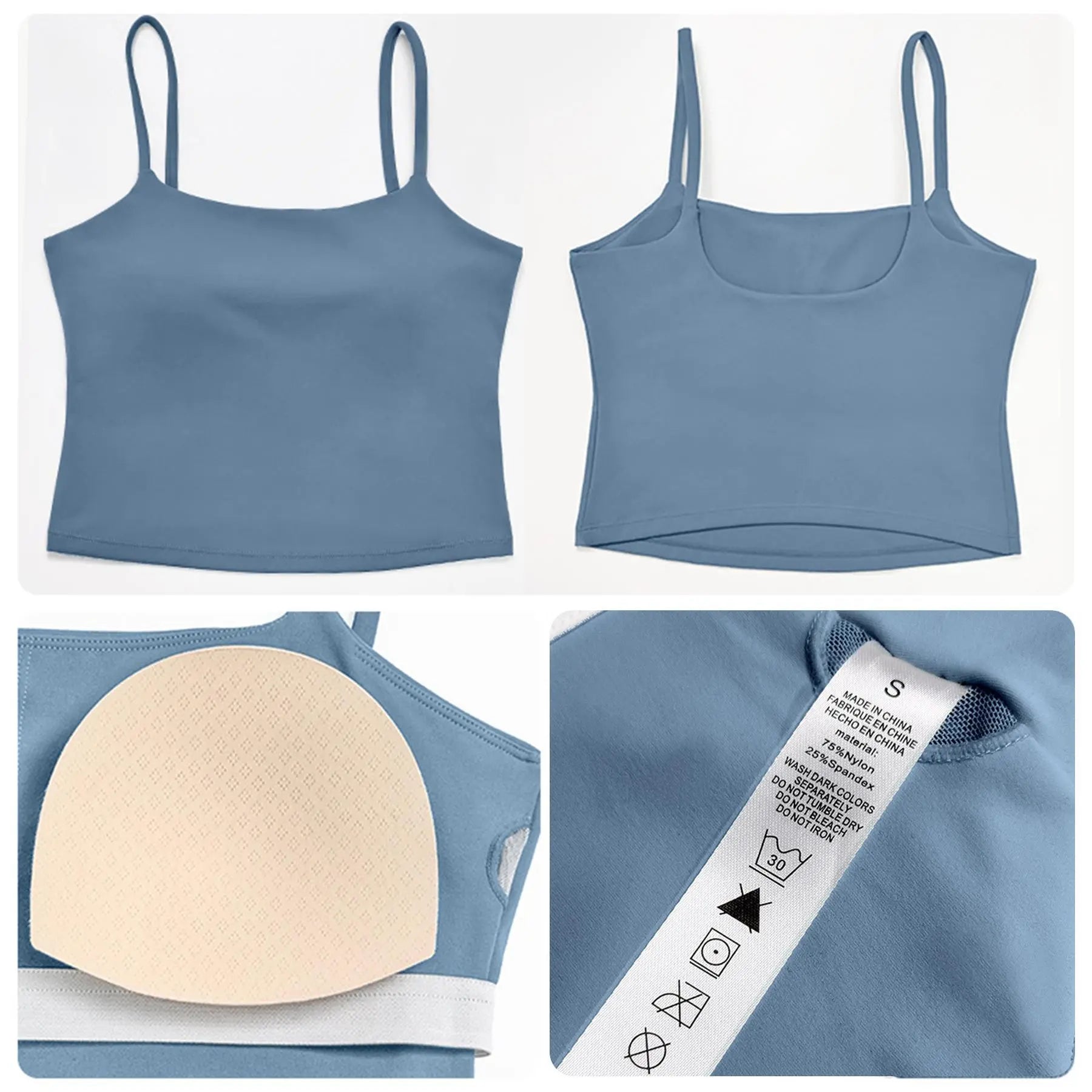 RICH BRIA SOFTMOTION Sports Set, Strappy Tank Top & Wide Leg Pants, Short Sleeve Crop Top , Yoga Sports Vest Workout Tops, Womens Fitness Activewear Gym Fashion Outdoor Gymwear Comfort Straight Leg Yoga Pants Matching Set