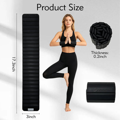 SOULYIS Adjustable Magnetic Weighted Wrist and Ankle Strap Set - Portable and Floor Safe
